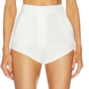 Amanda Uprichard x Revolve White Shorts